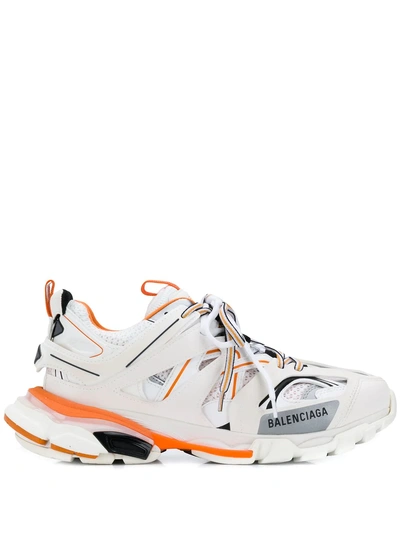 Shop Balenciaga Track Sneakers - White