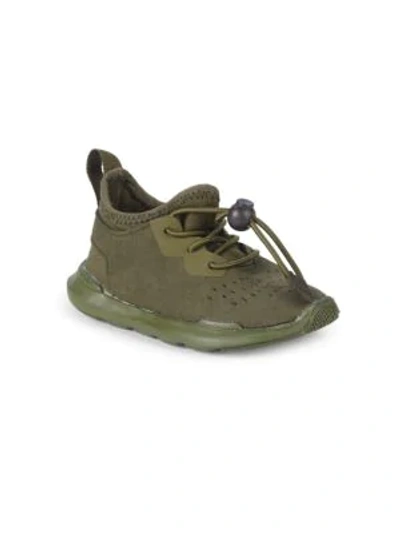 Shop Akid Baby Girl's, Little Girl's & Girl's Atticus Sequined Sneakers In Army Green