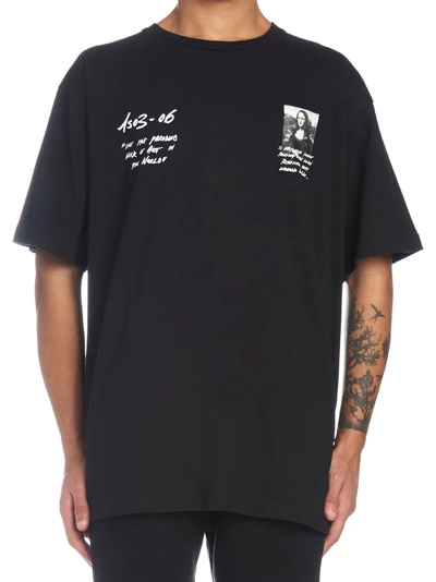 Shop Off-white 'monnalisa' T-shirt In Black