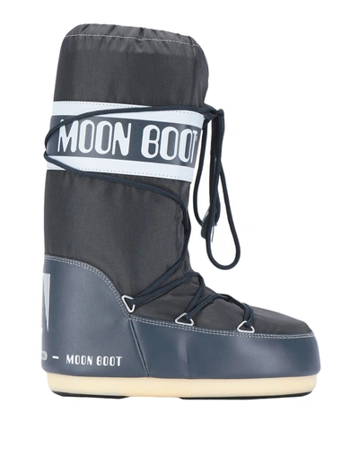 Shop Moon Boot Boots In Slate Blue