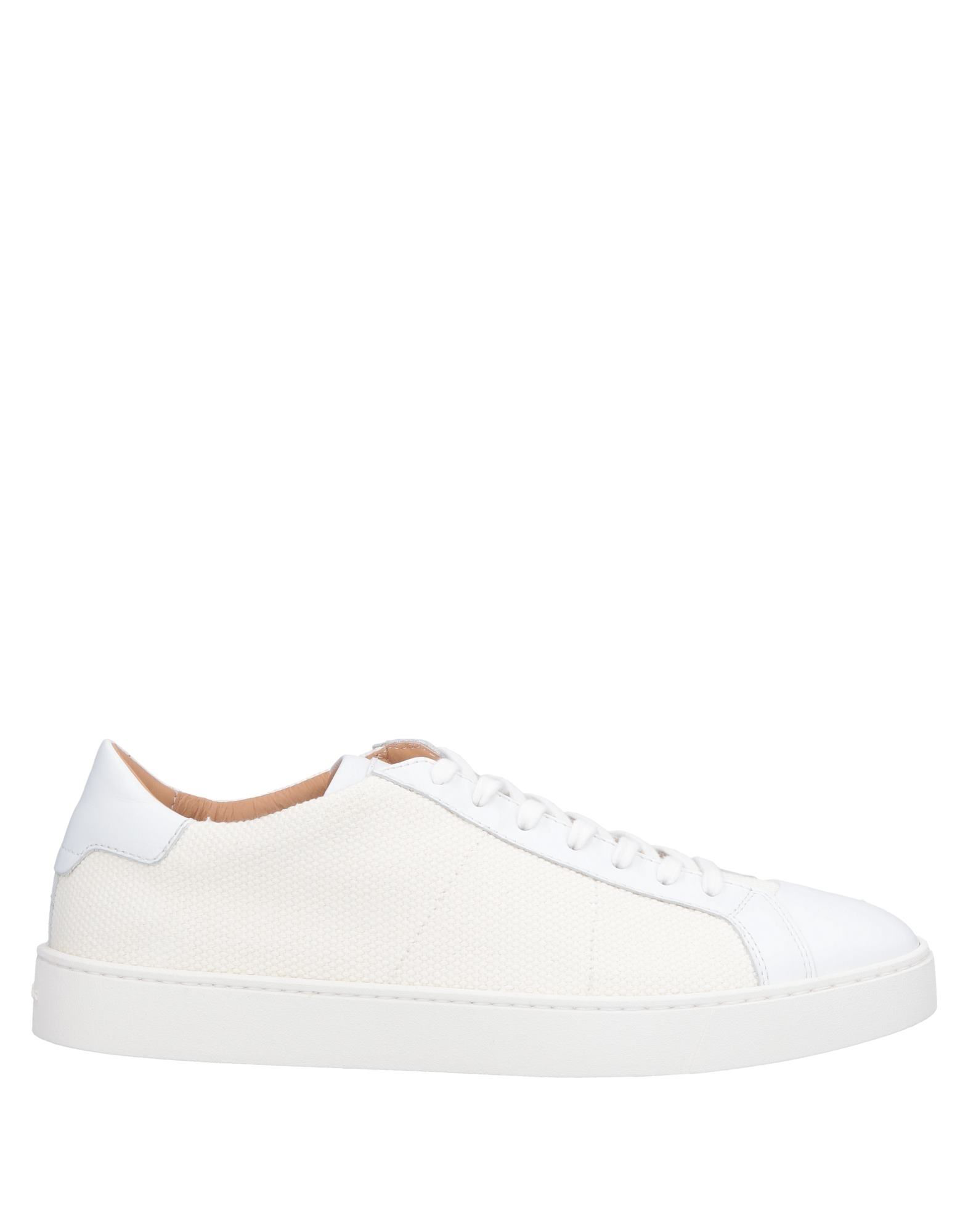 Santoni Sneakers In White | ModeSens