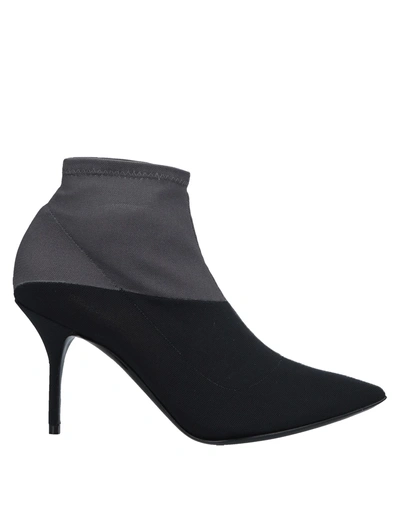 Shop Pierre Hardy Ankle Boot In Grey