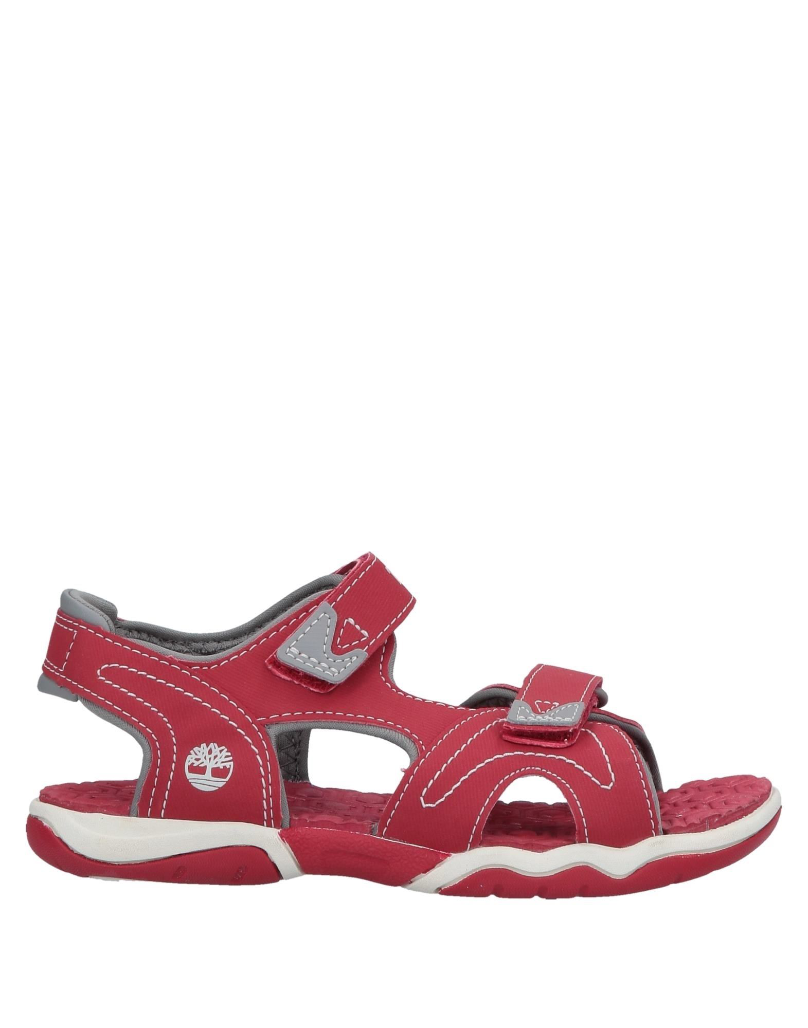 red baby timberlands