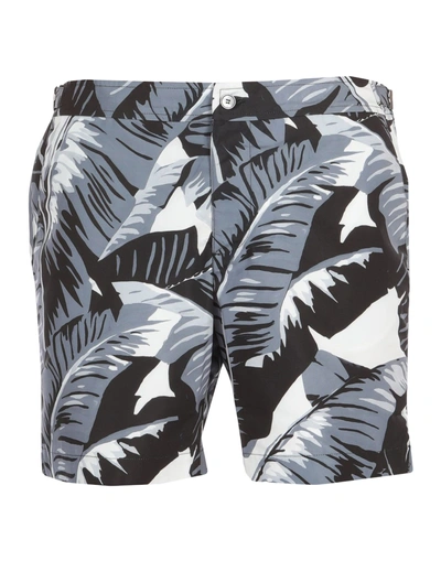 Shop Dolce & Gabbana Swim Shorts In Grey