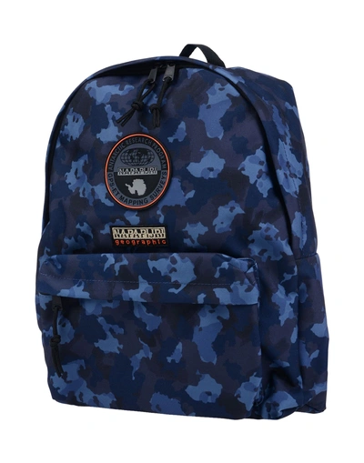 Shop Napapijri Backpack & Fanny Pack In Dark Blue