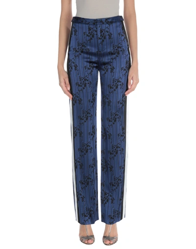 Shop Lanvin Woman Pants Blue Size 8 Viscose, Acetate