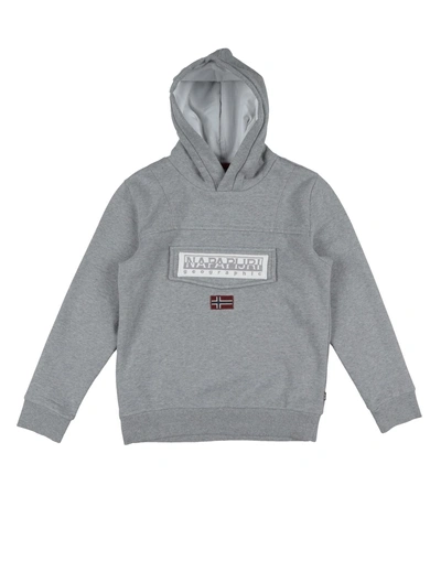 Shop Napapijri Sweatshirts In Grey
