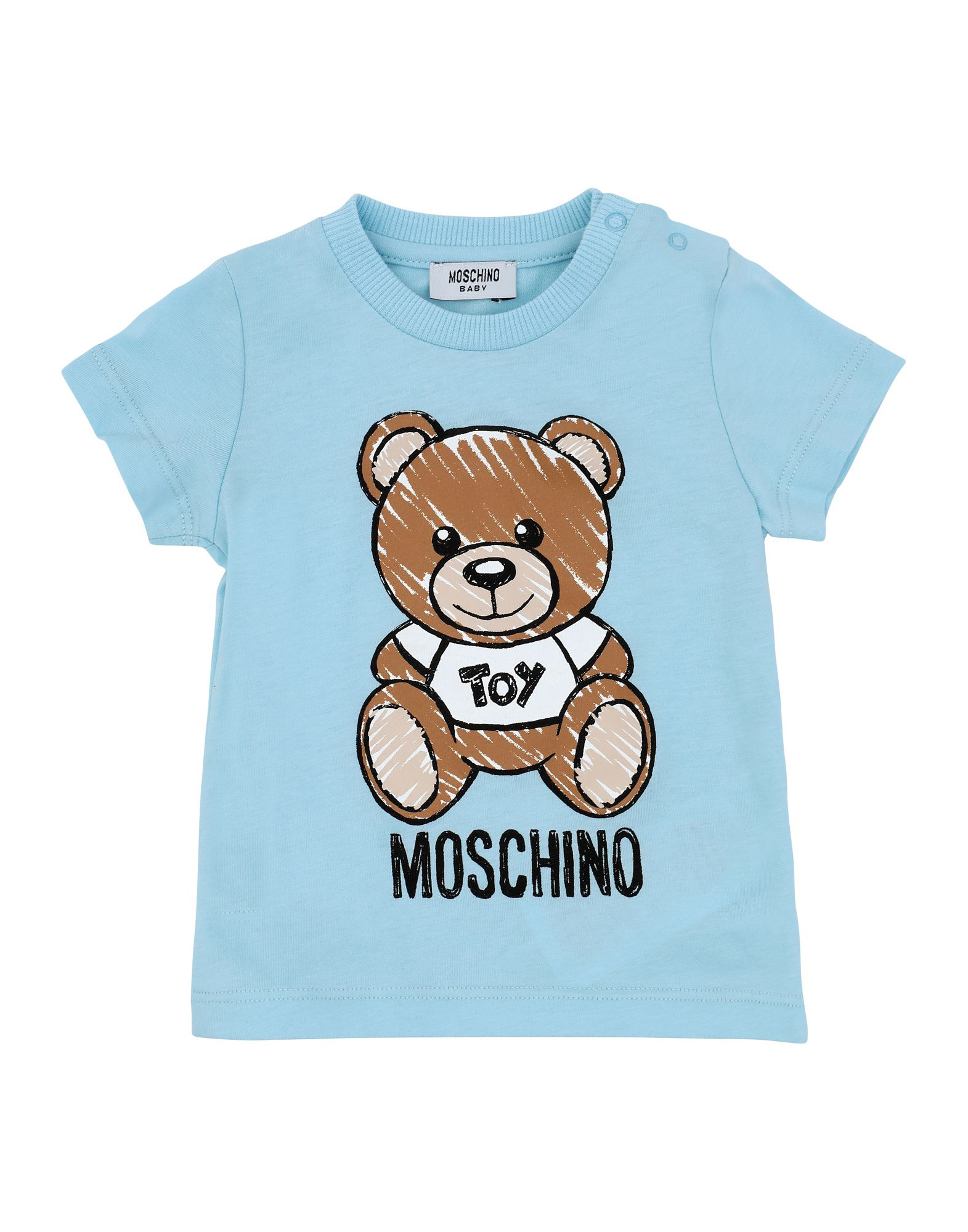 Moschino T-shirt In Sky Blue | ModeSens