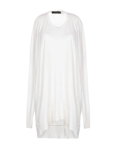 Shop Calvin Klein Collection Cashmere Blend In Ivory