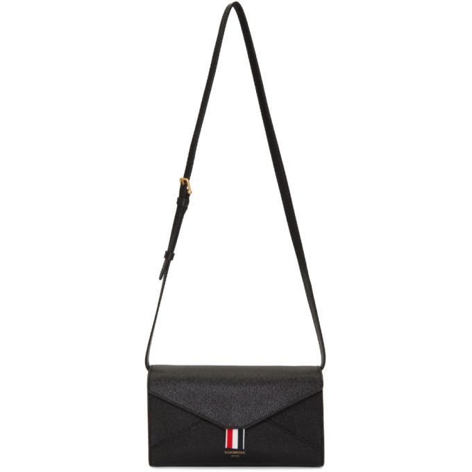 black envelope crossbody bag