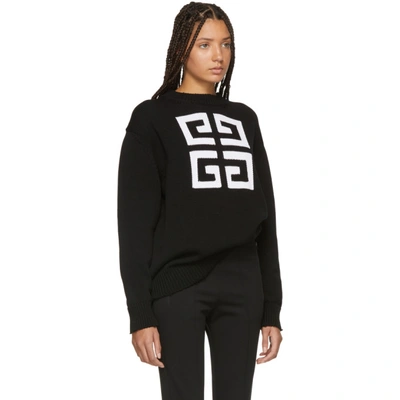 Shop Givenchy Black 4g Sweater