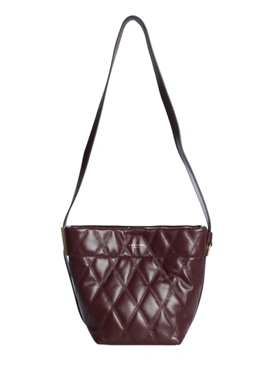 Shop Givenchy Small Bucket Bag In Purple