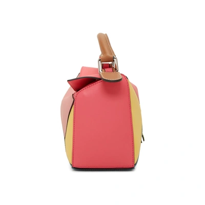 Loewe Multicolor Small Puzzle Bag In 9990 Multic