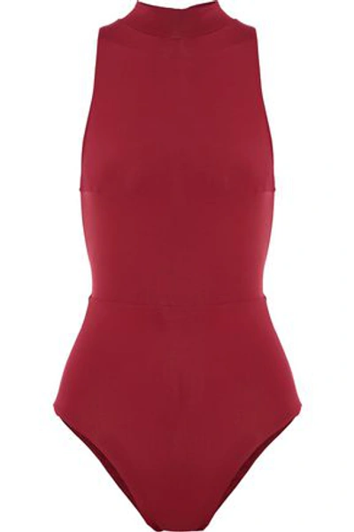 Shop Haight Woman Kate Maillot Swimsuit Crimson