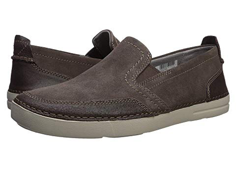 clarks taupe suede
