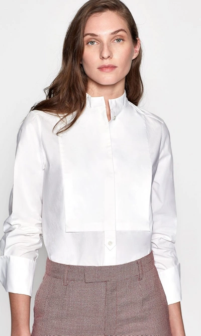 Shop Equipment Beale Cotton Shirt In Bright White