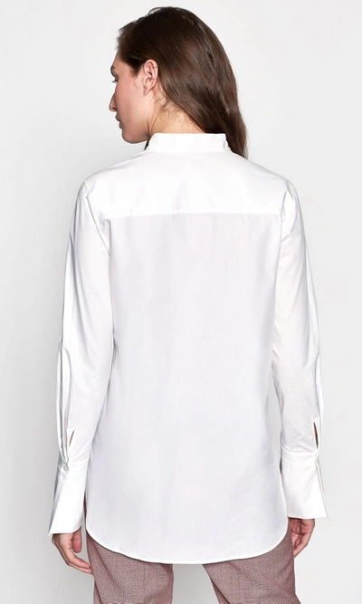 Shop Equipment Beale Cotton Shirt In Bright White