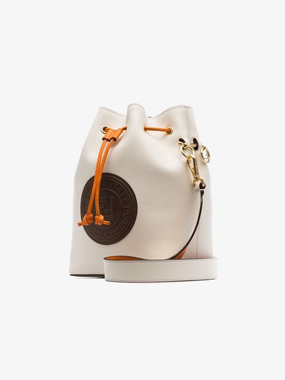 Shop Fendi Mon Tresor Mini Bag In White
