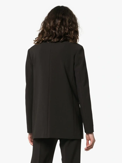 Shop Joseph Trenton Single-breasted Blazer Jacket In 0010 Black