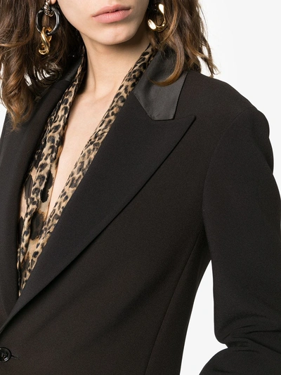 Shop Joseph Trenton Single-breasted Blazer Jacket In 0010 Black
