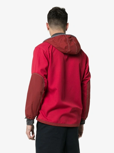 Shop And Wander Red Hooded Waterproof Jacket