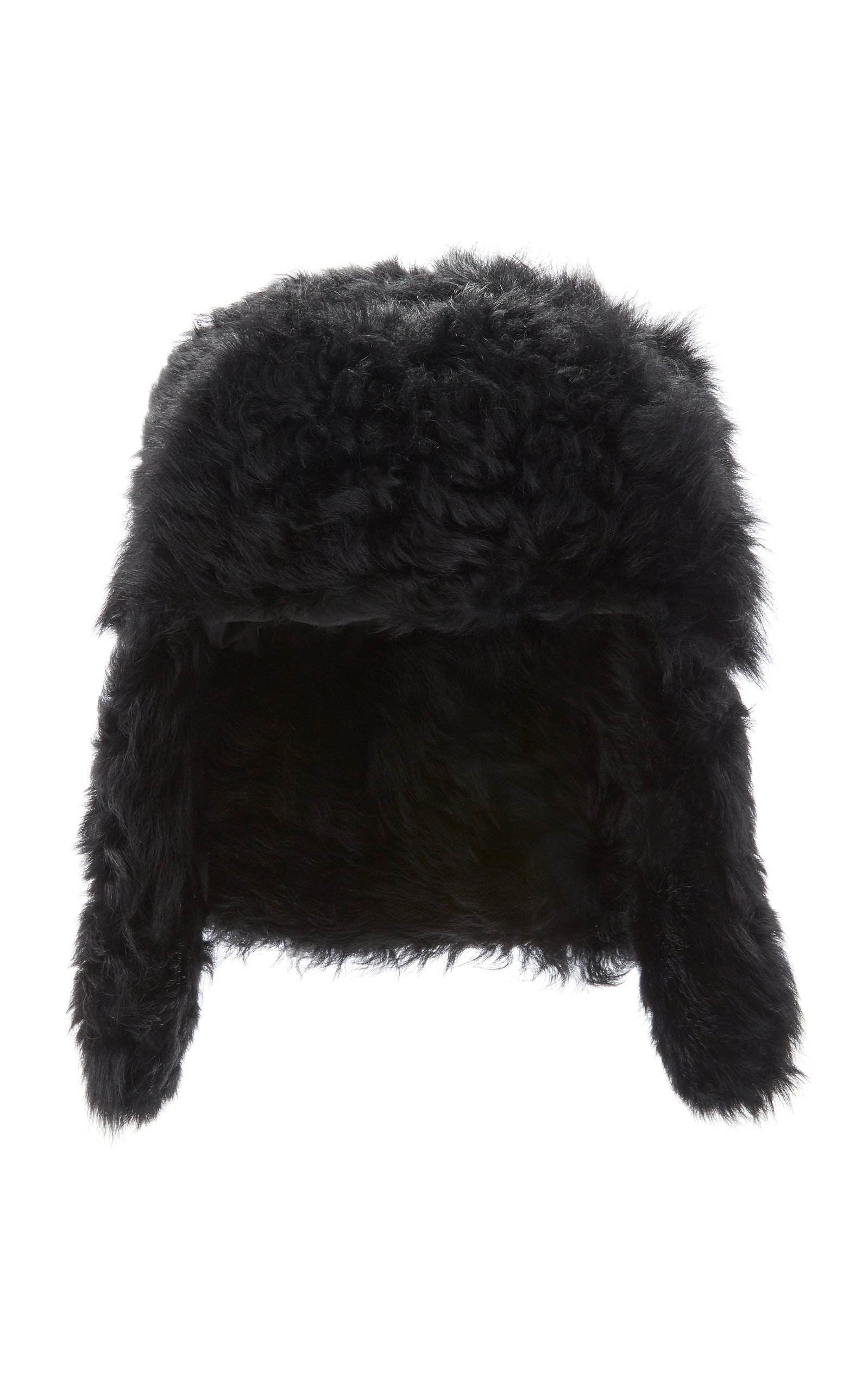 shearling trapper hat