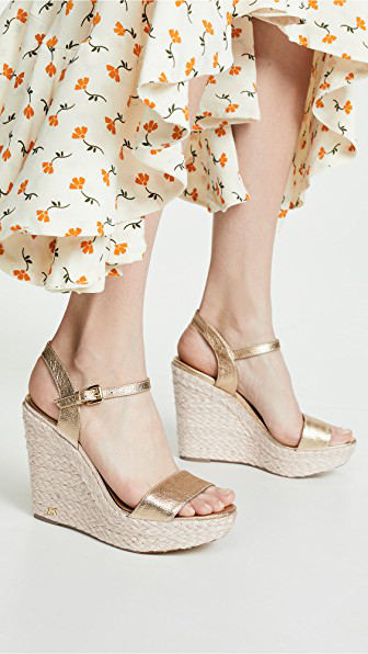michael kors jill wedges
