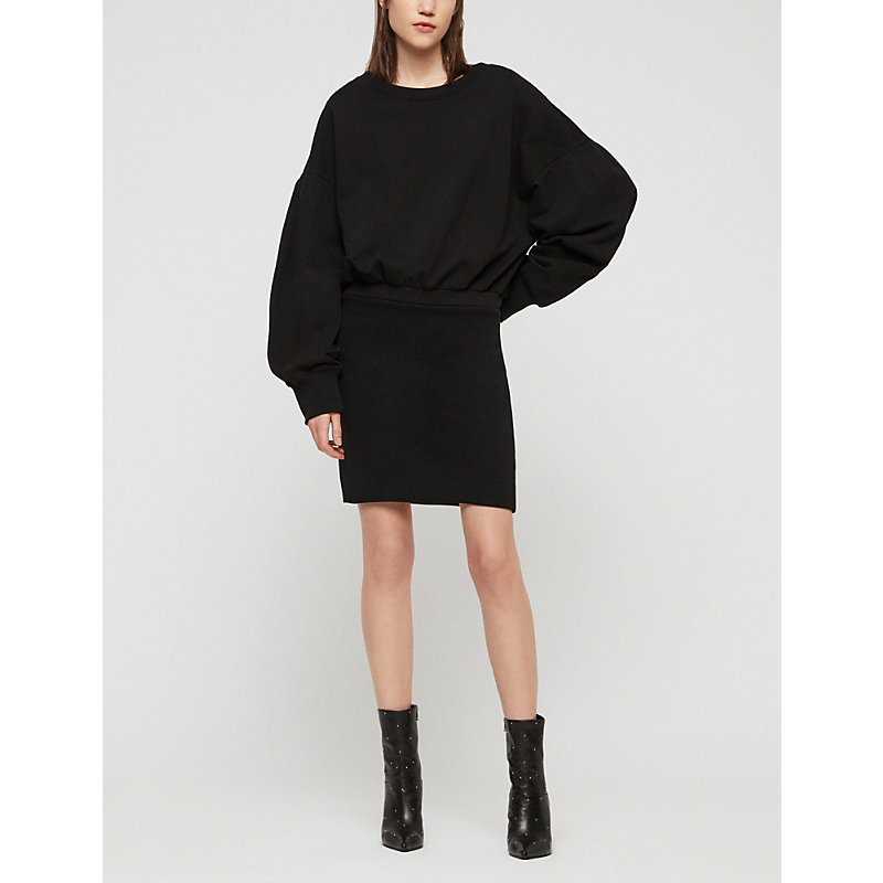 allsaints sweater dress