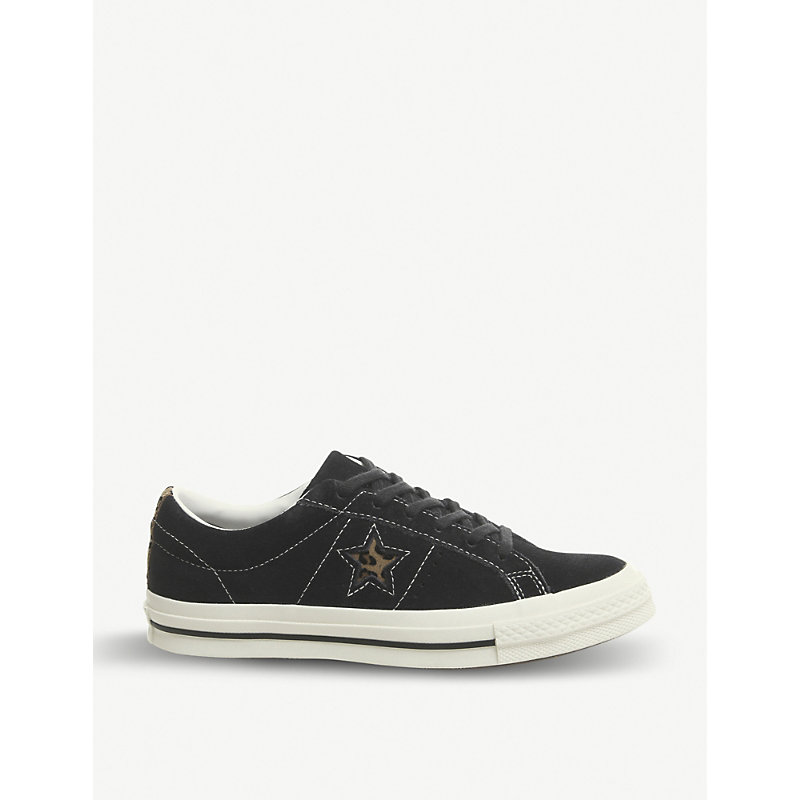 Converse One Star Suede Trainers In 