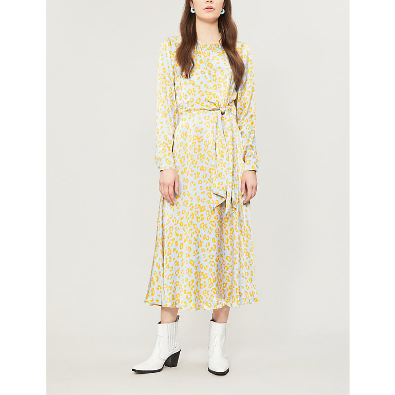 ghost leopard dress