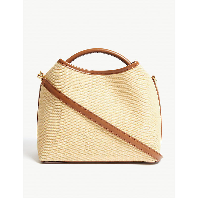 elleme raffia bag