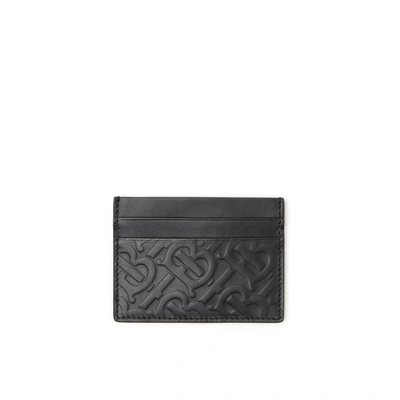 Shop Burberry Monogram Leather Card Case