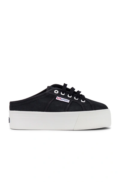 Shop Superga 2284 Cotw Sneaker In Black & White