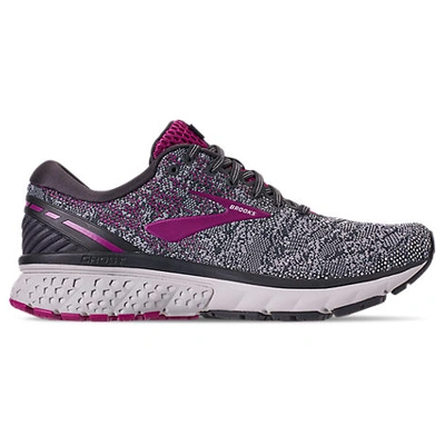 Shop Brooks Women's Ghost 11 Running Shoes In Grey