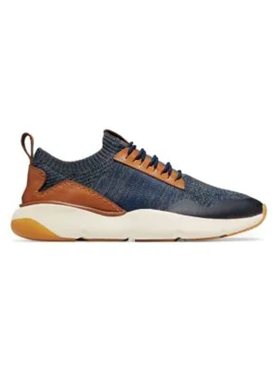Shop Cole Haan Zerogrand All-day Stitchlite Sneakers In Marine Blue