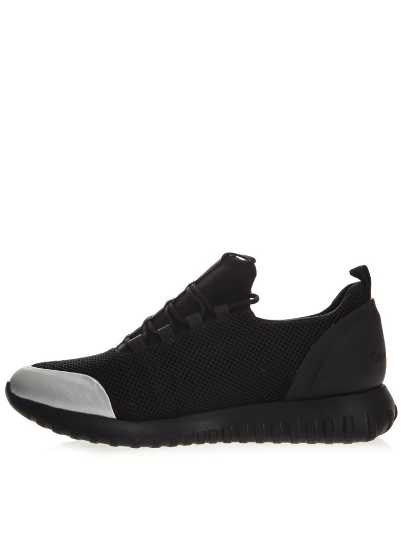 Calvin Klein Ron Black Mesh Sneakers | ModeSens