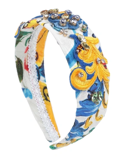 Shop Dolce & Gabbana Hair Accessory In Blue