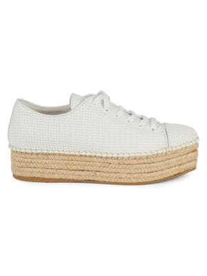 platform white runners