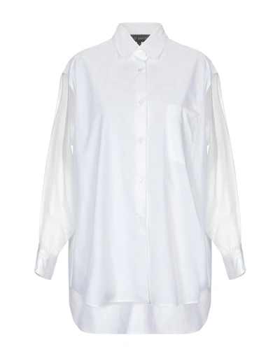 Shop Ter Et Bantine Solid Color Shirts & Blouses In White