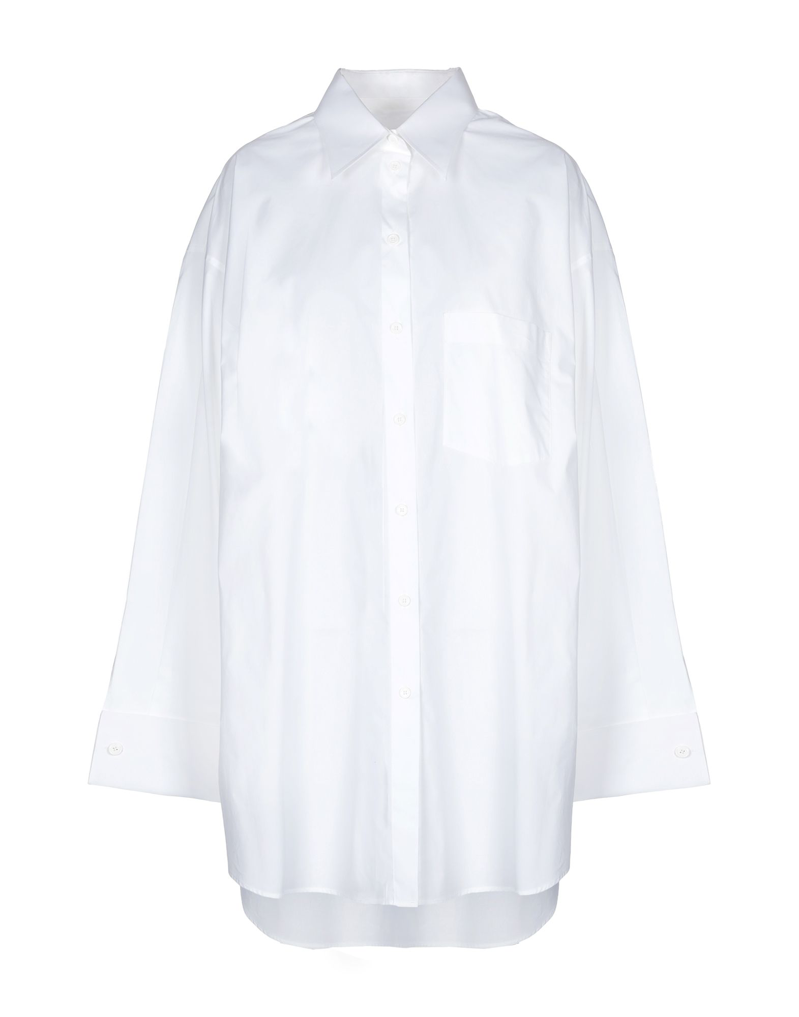 Mm6 Maison Margiela Shirts In White | ModeSens
