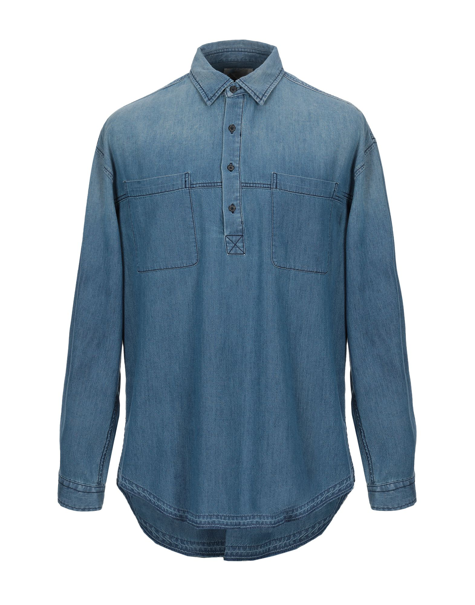 vince denim shirt