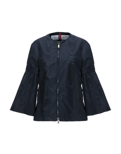 Shop Geospirit Woman Jacket Midnight Blue Size 4 Polyester