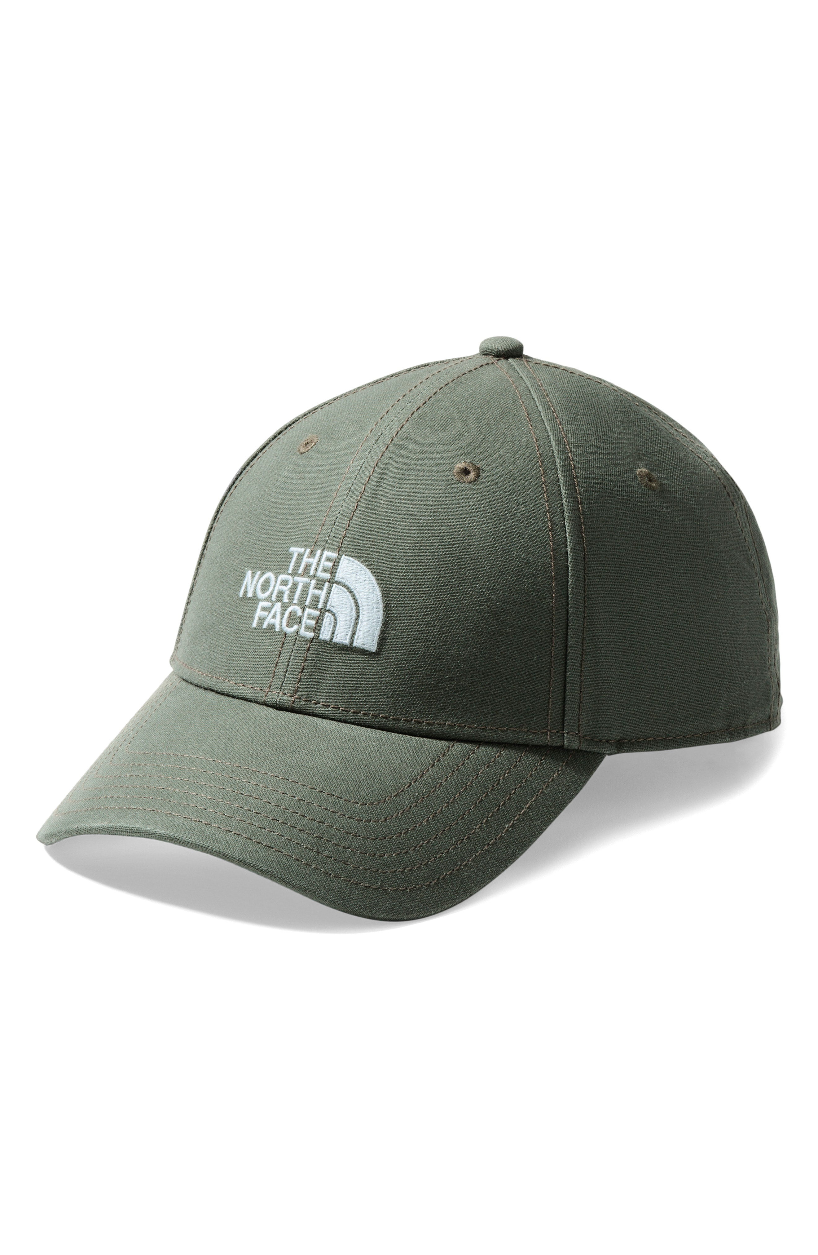 the north face cap green