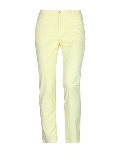 Shop History Repeats Casual Pants In Yellow