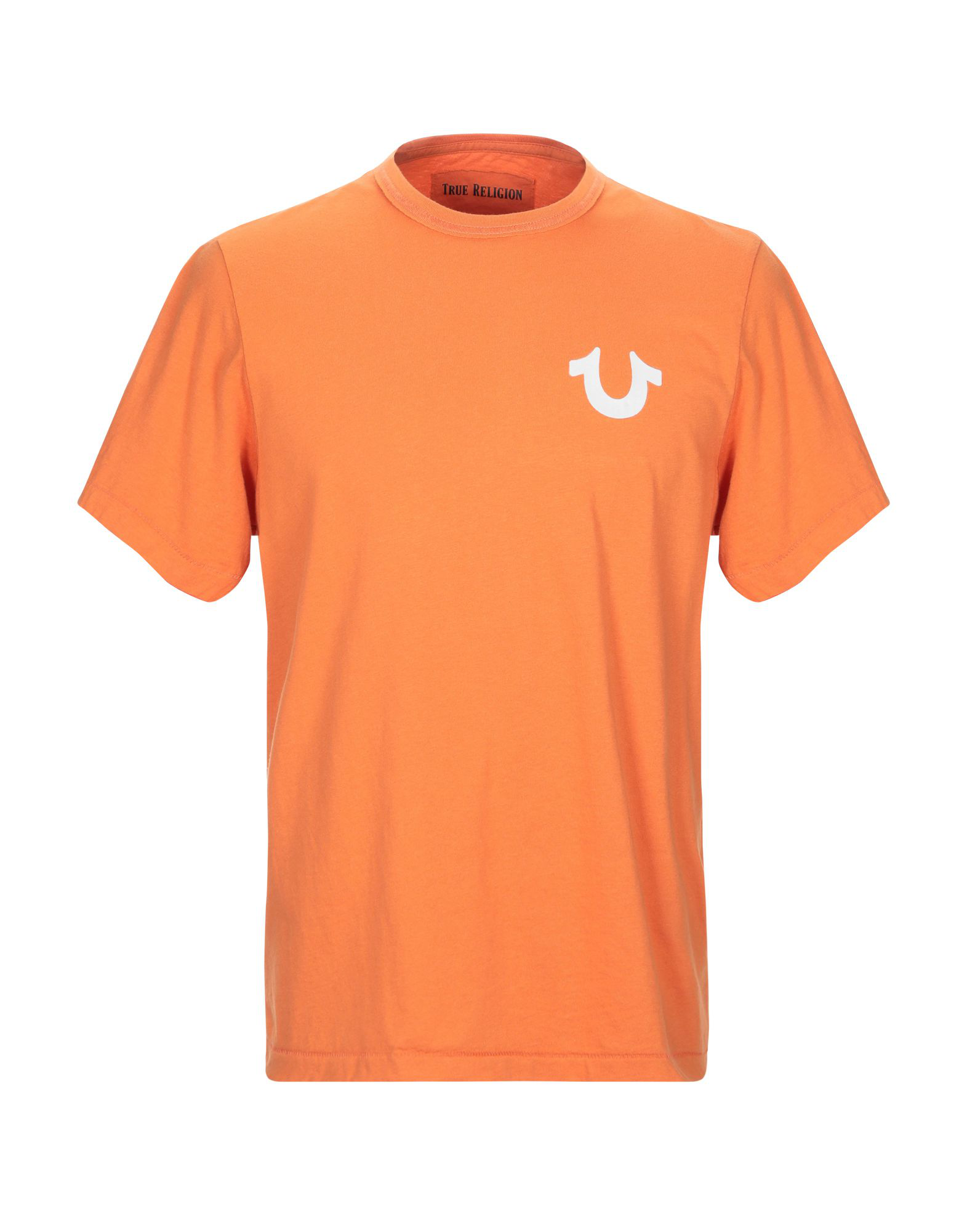 true religion orange shirt