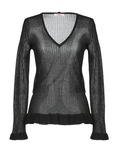 Shop Blugirl Folies Sweaters In Black