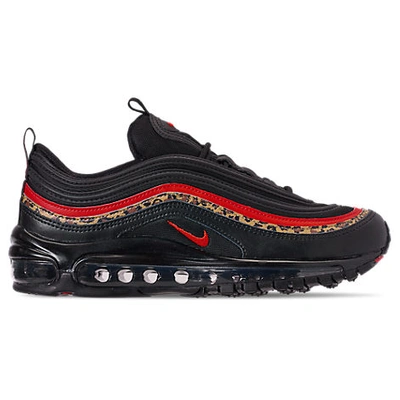 Shop Nike Women's Air Max 97 Casual Shoes In Black