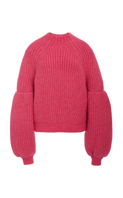 Shop Ulla Johnson Raquel Alpaca Blend Sweater In Pink