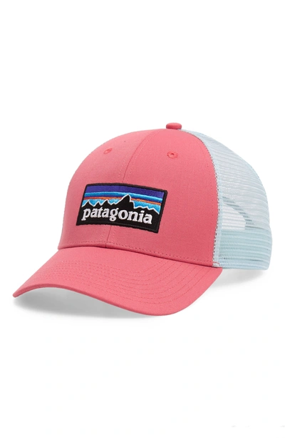 Shop Patagonia 'pg - Lo Pro' Trucker Hat - Pink In Sticker Pink