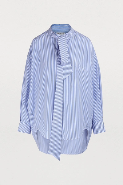 Shop Balenciaga New Swing Shirt In 4640